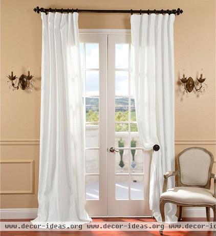 traditional curtains by Overstock