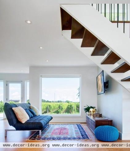 modern living room by Andrew Snow Photography