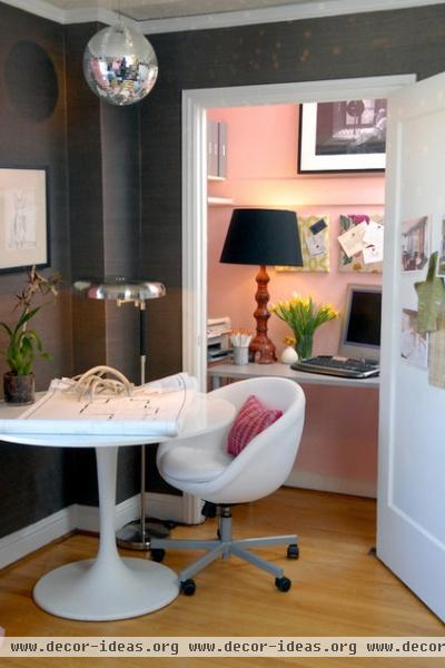 eclectic home office by Ed Ritger Photography