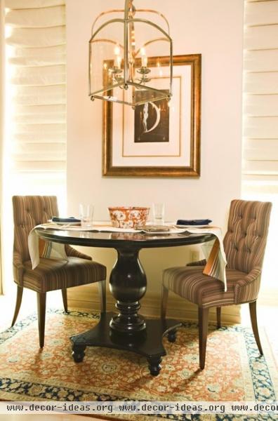 traditional dining room by Michael Fullen Design Group