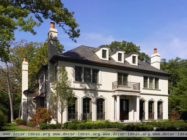 traditional exterior by Reynolds Architecture- Northfield, Illinois