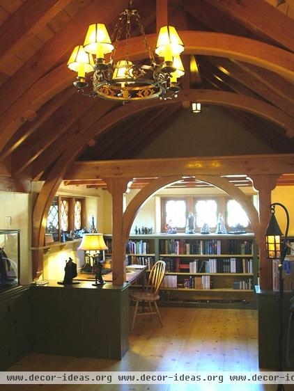 traditional home office by Archer & Buchanan Architecture, Ltd.