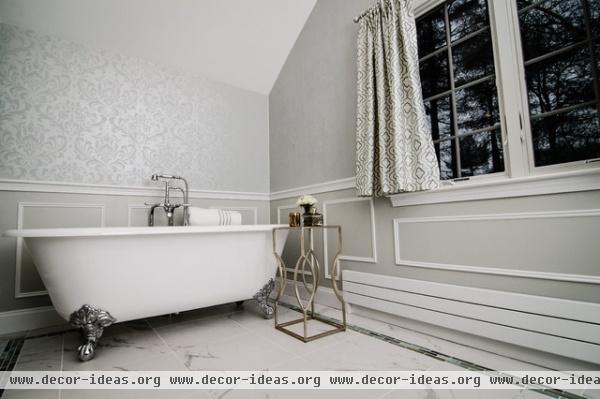 traditional bathroom by Megan Meyers Interiors