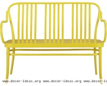 contemporary benches by Crate&Barrel