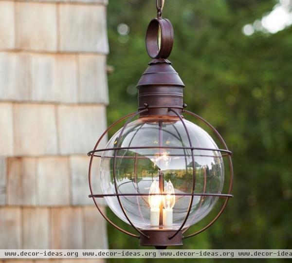 contemporary outdoor lighting by Pottery Barn