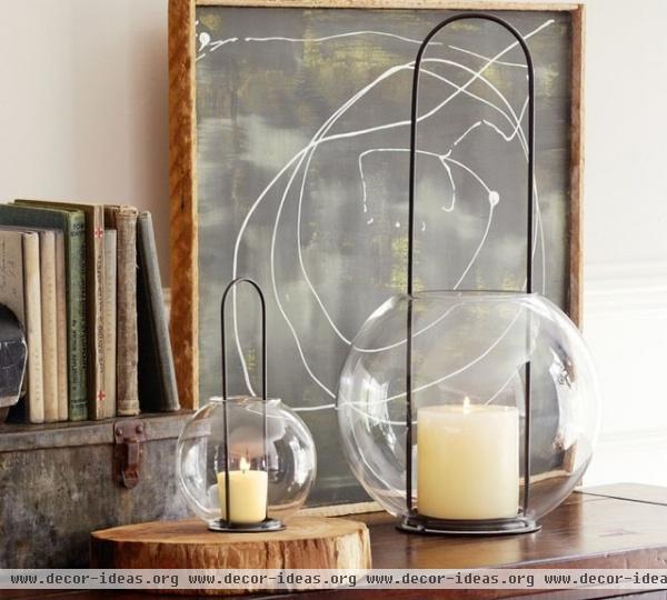 contemporary candles and candle holders by Pottery Barn