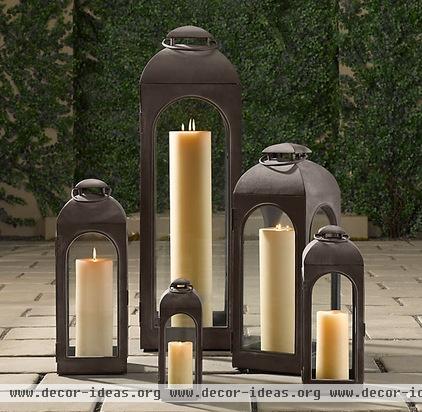 mediterranean candles and candle holders by Restoration Hardware