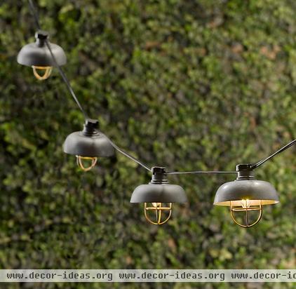 modern outdoor lighting by Restoration Hardware