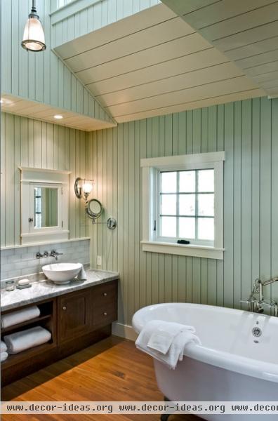 traditional bathroom by Whitten Architects