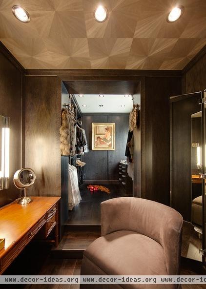 contemporary closet by FEATHER & GILL ARCHITECTS