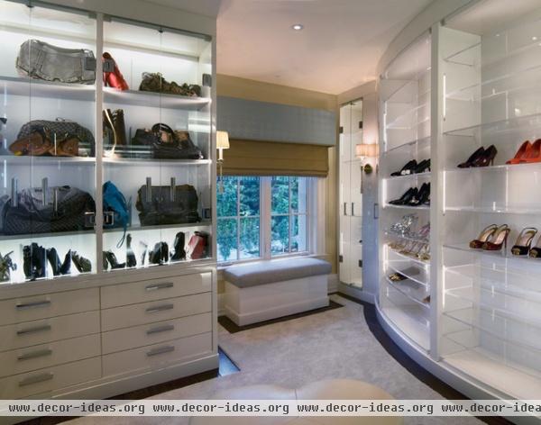 contemporary closet by Martin Perri Interiors, Inc.