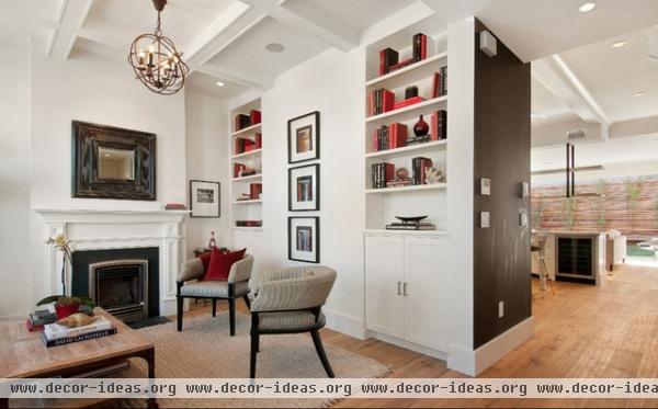 contemporary living room by eco+historical homes