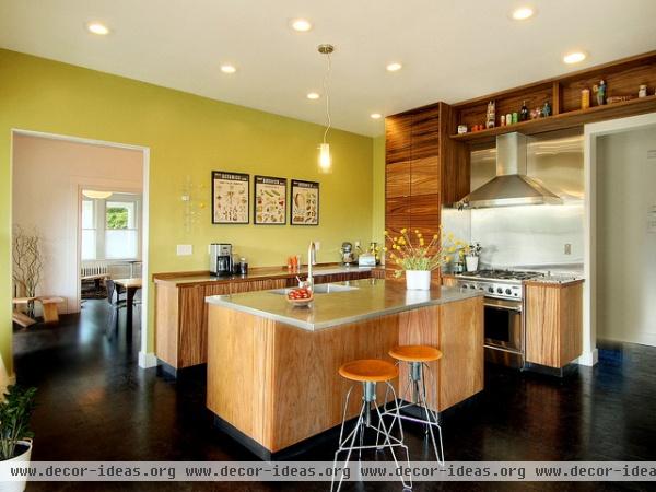 modern kitchen by Zinc Interior Concepts