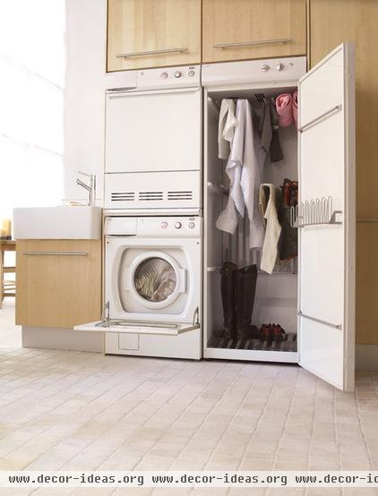 modern laundry room by ASKO Appliances, Inc.