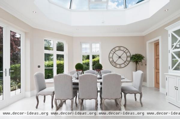 modern dining room by Alexander James Interiors