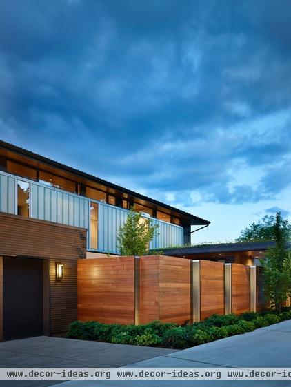 contemporary exterior by DeForest Architects