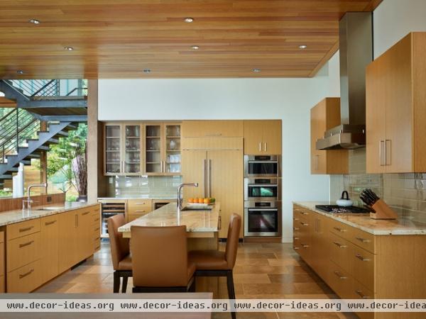 contemporary kitchen by DeForest Architects