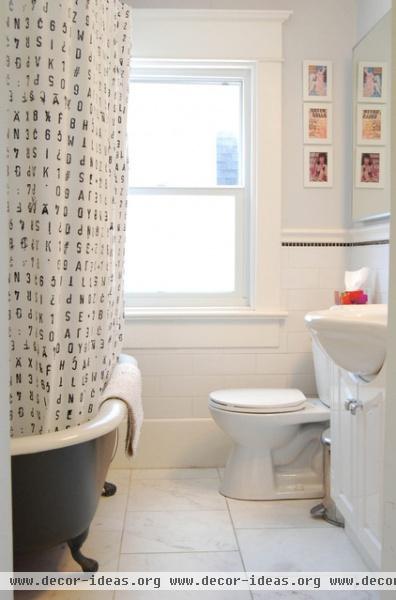 eclectic bathroom by Megan Buchanan