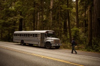 Buckle Up for a Modern Mobile Cabin in a Bus