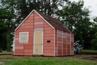 A Little House Unfolds Into an Outdoor Theater