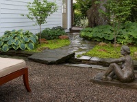 Patio of the Week: Koi Glide Around a Tranquil Garden's Moat