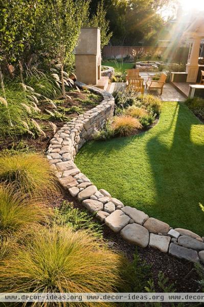 traditional landscape by Sally Stoik Landscape Architect