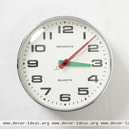 modern clocks by West Elm