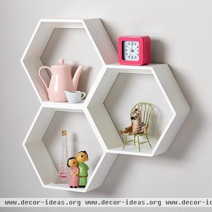 contemporary wall shelves by The Land of Nod