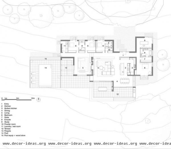 floor plan by Robson Rak Architects Pty Ltd