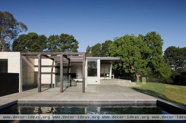 contemporary patio by Robson Rak Architects Pty Ltd