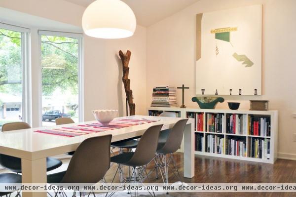 midcentury dining room by Sarah Greenman