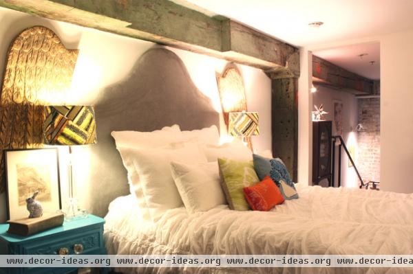 eclectic bedroom by Adam Breaux