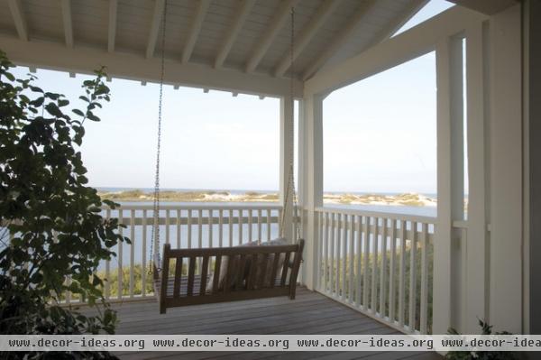 traditional porch by Tracery Interiors