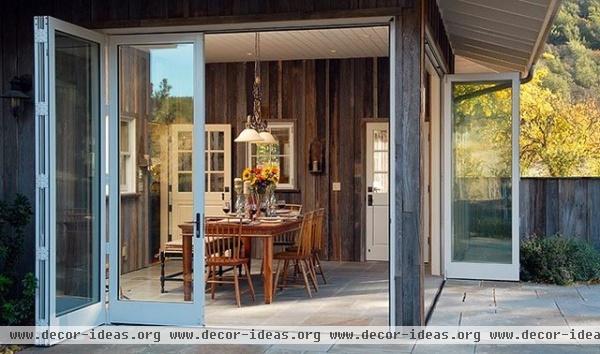 farmhouse dining room by CahillStudio Sonoma