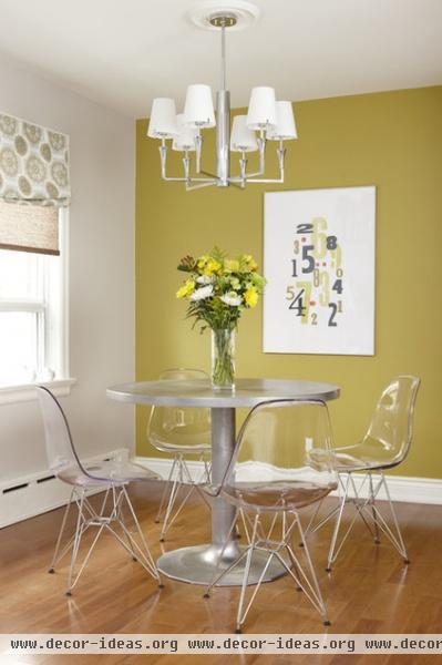 modern dining room by Jo Alcorn