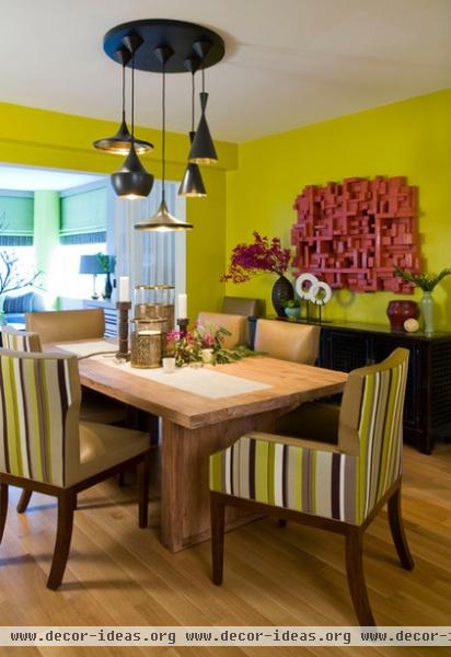 contemporary dining room by Willey Design LLC