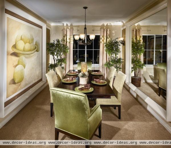 traditional dining room by Lita Dirks & Co.