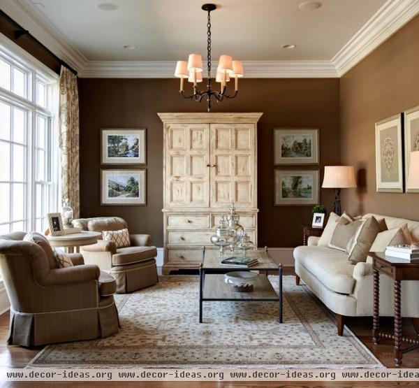 traditional living room by Carolina Design Associates, LLC