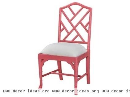 asian dining chairs and benches by Charlotte and Ivy