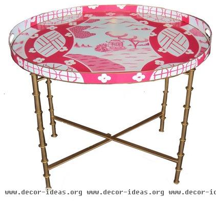 asian side tables and accent tables by Dana Gibson