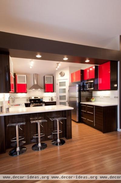 contemporary kitchen by Galko Homes