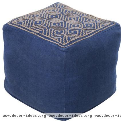 contemporary ottomans and cubes by Surya