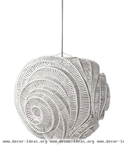 eclectic pendant lighting by Serena & Lily