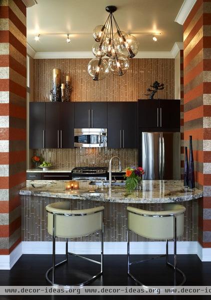 modern kitchen by Kamarron Design, Inc.