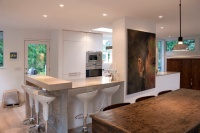 My Houzz: European Minimalism in the Canadian Treetops