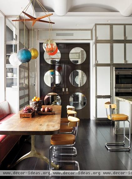 eclectic kitchen by ABRAMS