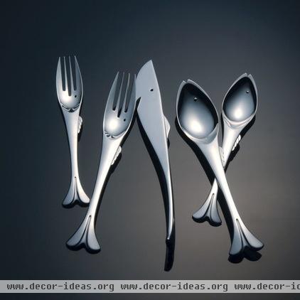 eclectic flatware by yamazakitableware.com