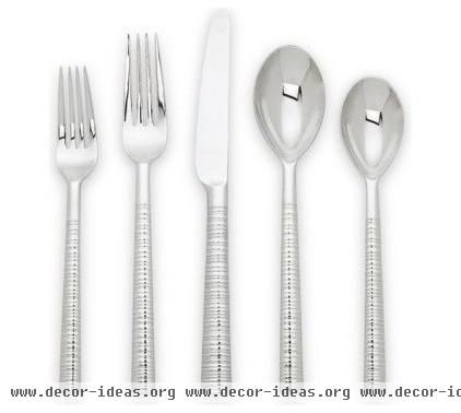 contemporary flatware by Dansk