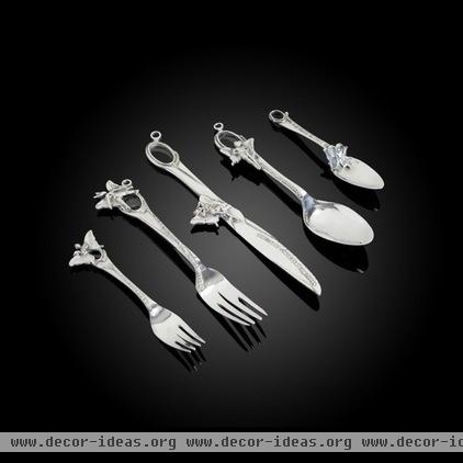 eclectic flatware by undergrowthdesign.com