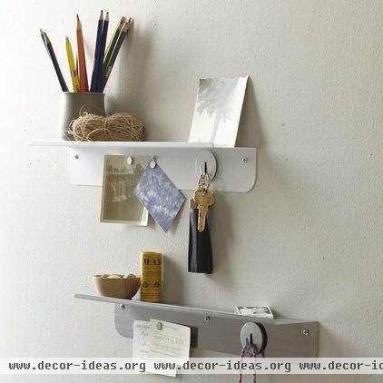 contemporary wall shelves by West Elm